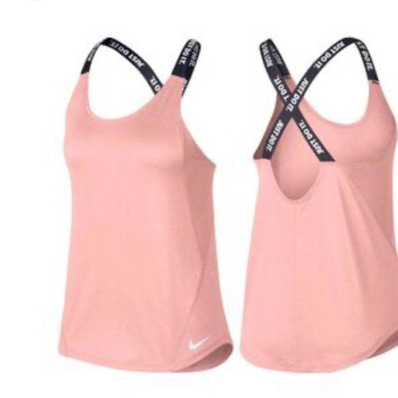 Nike Women's Light Pink Tank Top - Picture 1 of 7